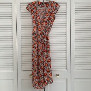 J crew mercantile wrap dress